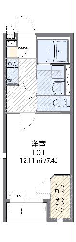 レオネクストアダチの間取り