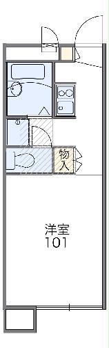 レオパレスルナの間取り