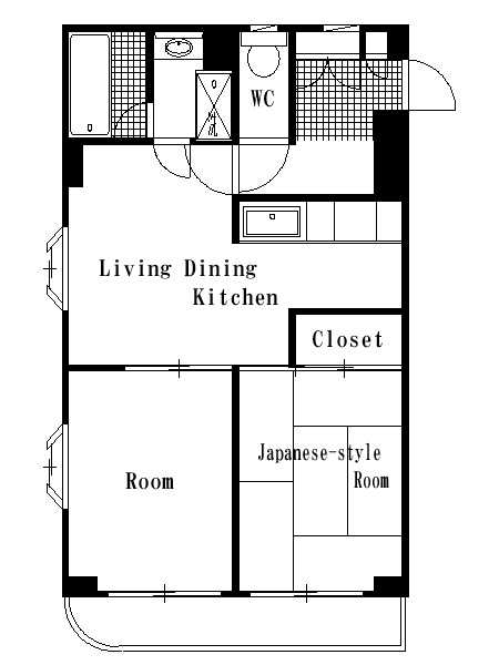 マインズビルの間取り