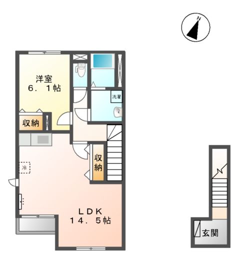 アメニティハウスの間取り