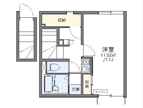 レオネクストファインの間取り