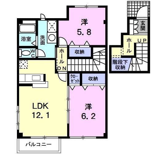 PENINSULAの間取り