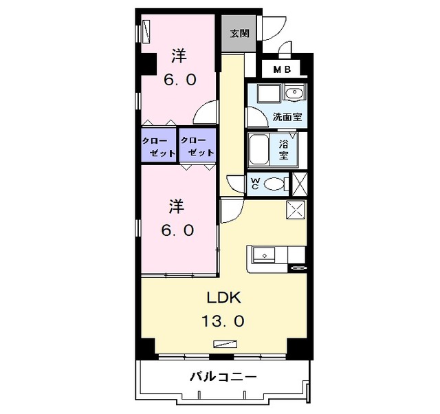 Mグランツの間取り