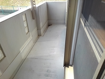 11/22 バルコニー