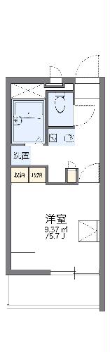 レオパレス御本丸壱番館の間取り