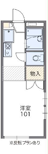 レオパレス榎の間取り