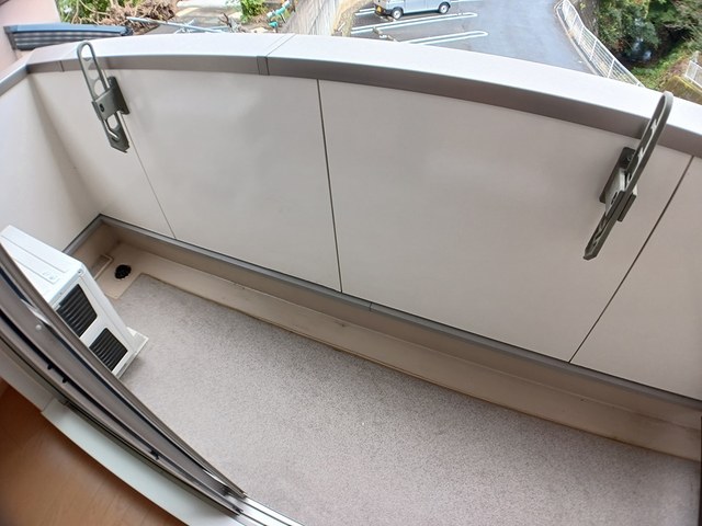 12/24 バルコニー