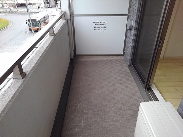 12/23 バルコニー