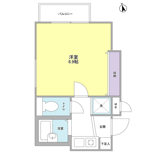 セントル四ッ谷の間取り