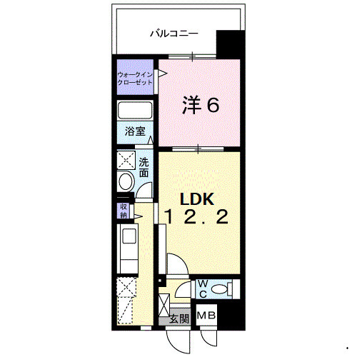 レイ・クレストの間取り