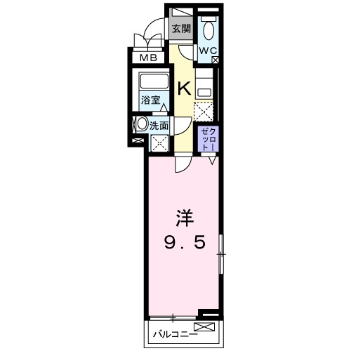 セイバリー ポエムの間取り