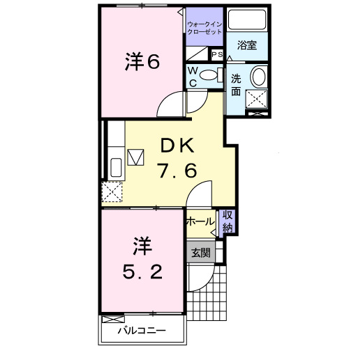 アイリスヴィラの間取り