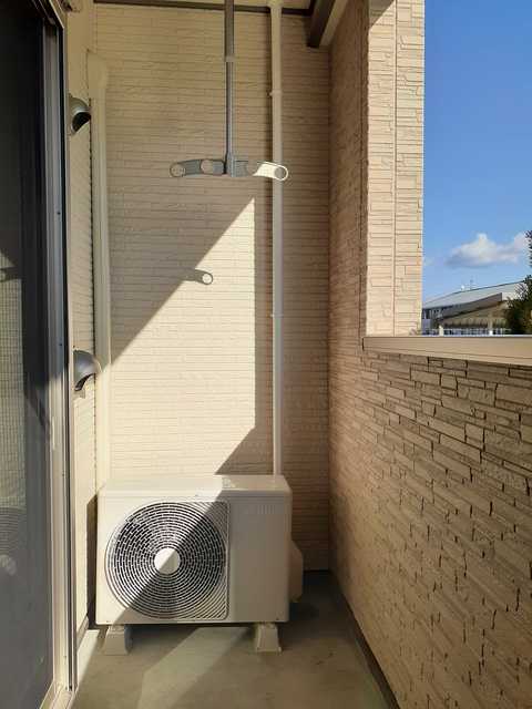 12/25 バルコニー