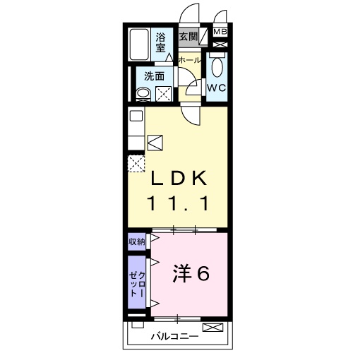 ヴィラ カルムの間取り