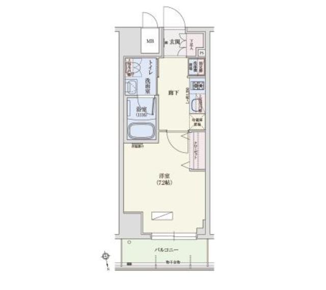 アーバネックス秋葉原EASTの間取り
