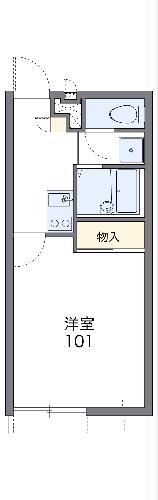 レオパレスDEDOの間取り