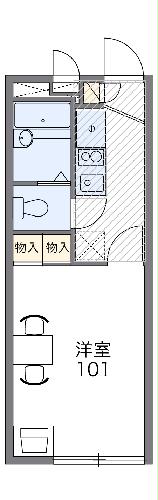 レオパレス寿の間取り