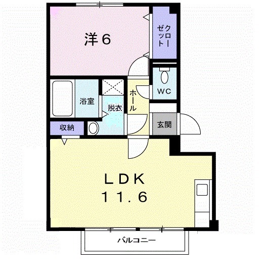 アーバンクリエイトの間取り
