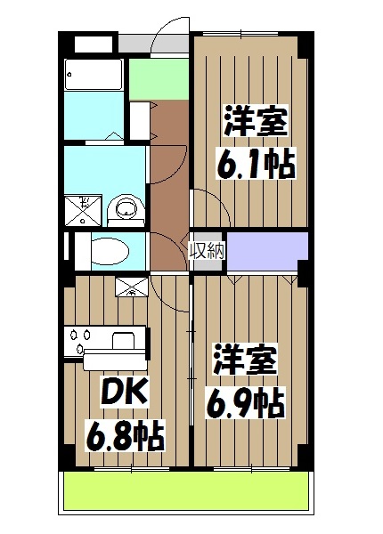 サンフィオーレの間取り