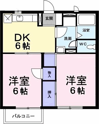 メゾンドエマーユの間取り