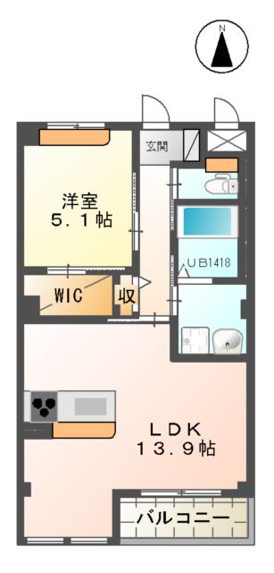 グレイス高塚の間取り