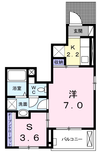 メゾン サンライズの間取り