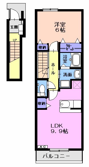 ティアモの間取り