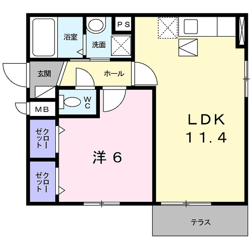 グランシェルの間取り