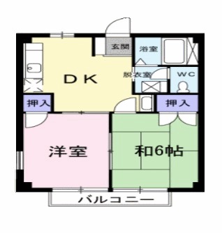 グリーンヒルズの間取り