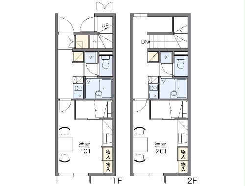 レオパレスルピナスの間取り
