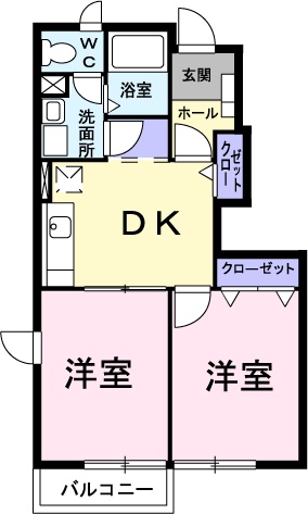 パルテール・アンの間取り