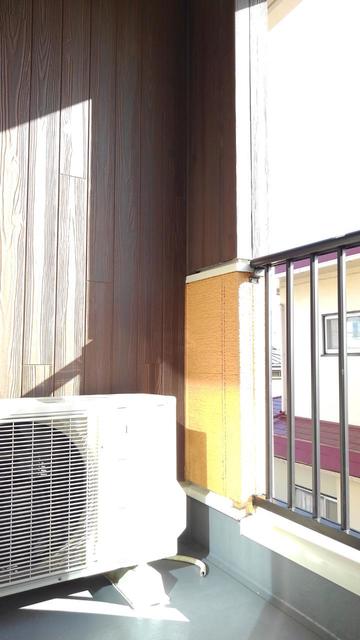 11/23 バルコニー