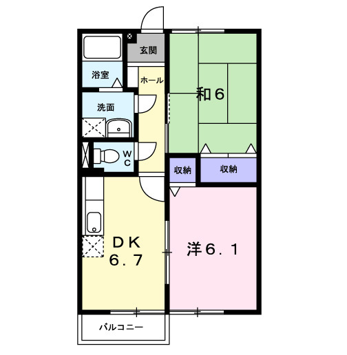 田端ハウスの間取り