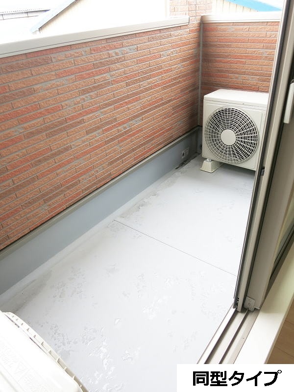 12/24 バルコニー