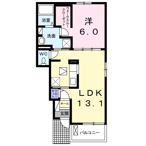 ルーナの間取り