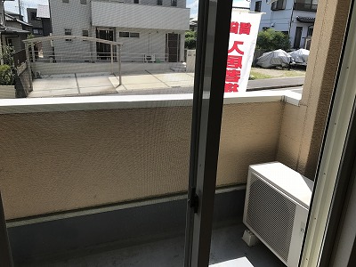12/21 バルコニー