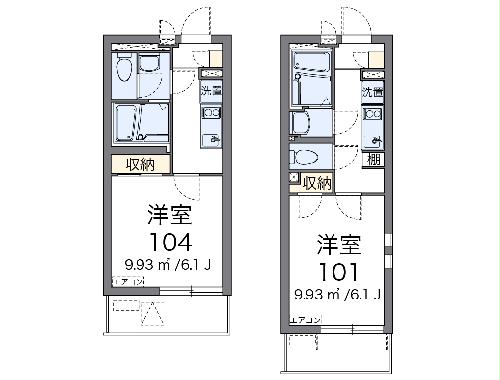クレイノマッティーナの間取り