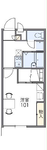 レオパレスTANADAの間取り