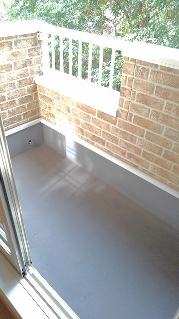 12/24 バルコニー