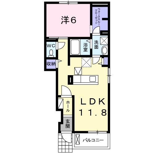 メゾン ポプルスの間取り