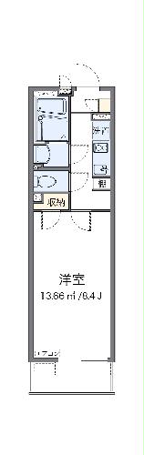 クレイノリフル川崎の間取り
