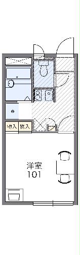 レオパレスＡＩの間取り