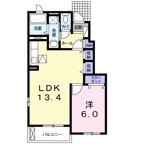 グランメルの間取り