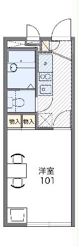 レオパレスMIZUHOの間取り