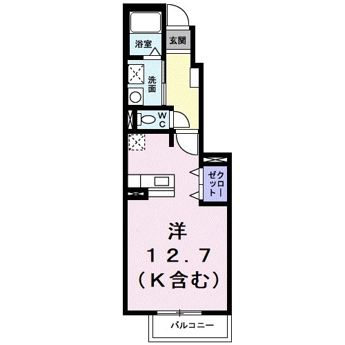 マーヴェラスⅢの間取り