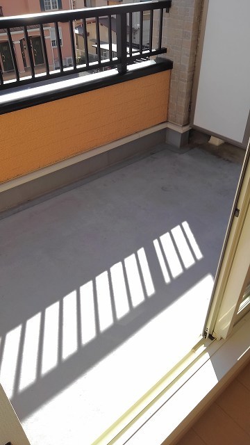 12/25 バルコニー