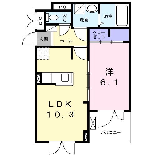 ル・ソレイユの間取り