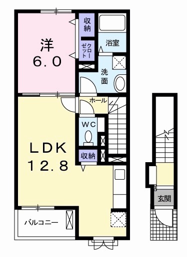 サン・カブラキの間取り