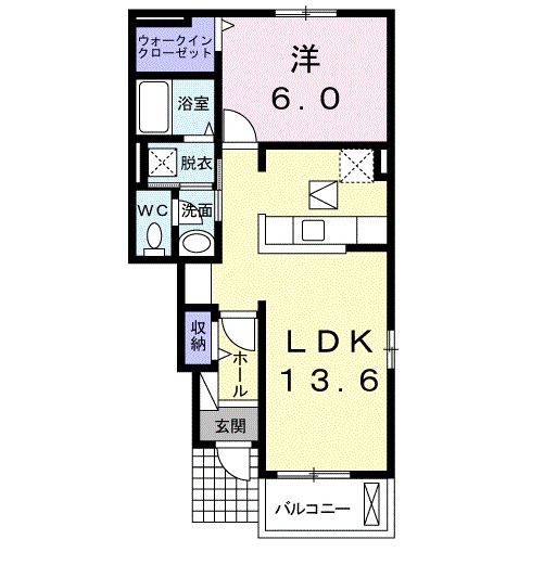 サンシャイン スリーの間取り