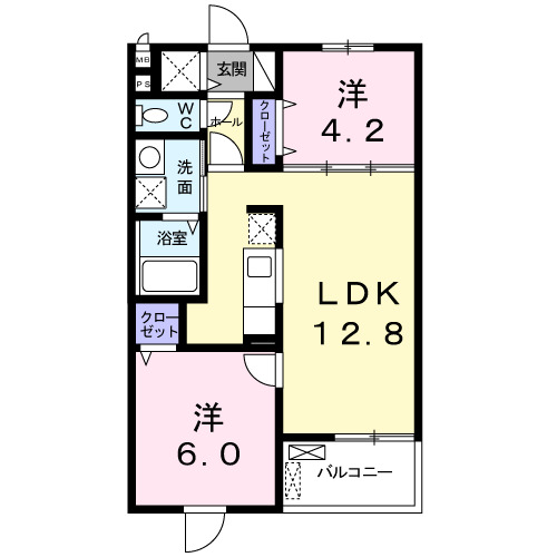 ザ・ガーデン アルメッツの間取り